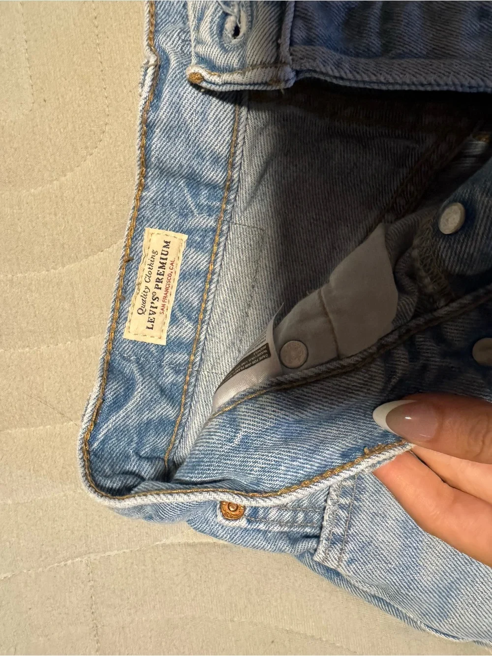 Levis levi denim